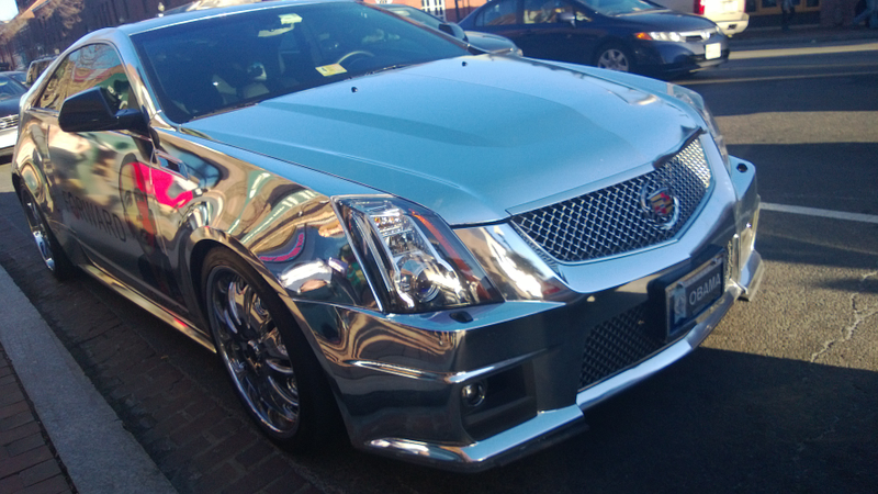 Illustration for article titled Check Out This Chromed Out Obamillac